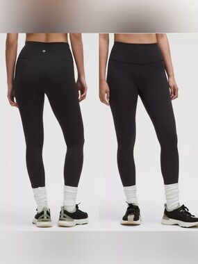 Lululemon Wunder Train High-Rise Tight Leggings 25” Black Size 6